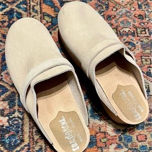 Sandgrens Made in Sweden Tokyo Clogs, Sand size 39 W